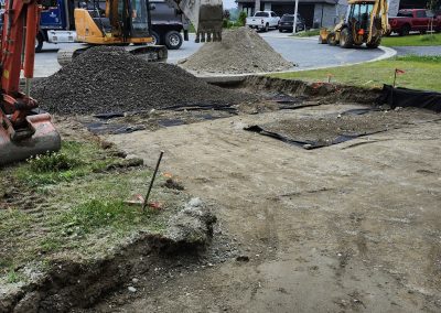 Landscaping and Interlock renovations by iDesign Contracting.