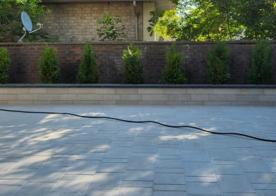 Landscaping and Interlock renovations by iDesign Contracting.