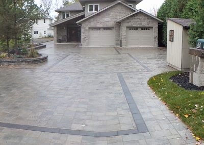Landscaping and Interlock renovations by iDesign Contracting.