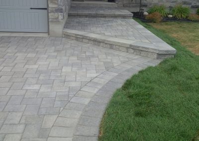 Landscaping and Interlock renovations by iDesign Contracting.