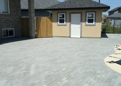 Landscaping and Interlock renovations by iDesign Contracting.