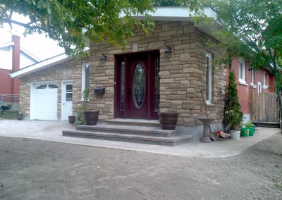 Landscaping and Interlock renovations by iDesign Contracting.