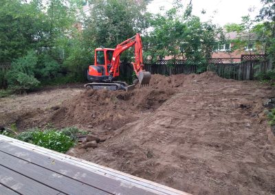 Steps, Landscaping and Interlock renovations by iDesign Contracting.