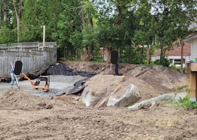 Landscaping and Interlock renovations by iDesign Contracting.