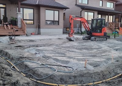 Landscaping and Interlock renovations by iDesign Contracting.